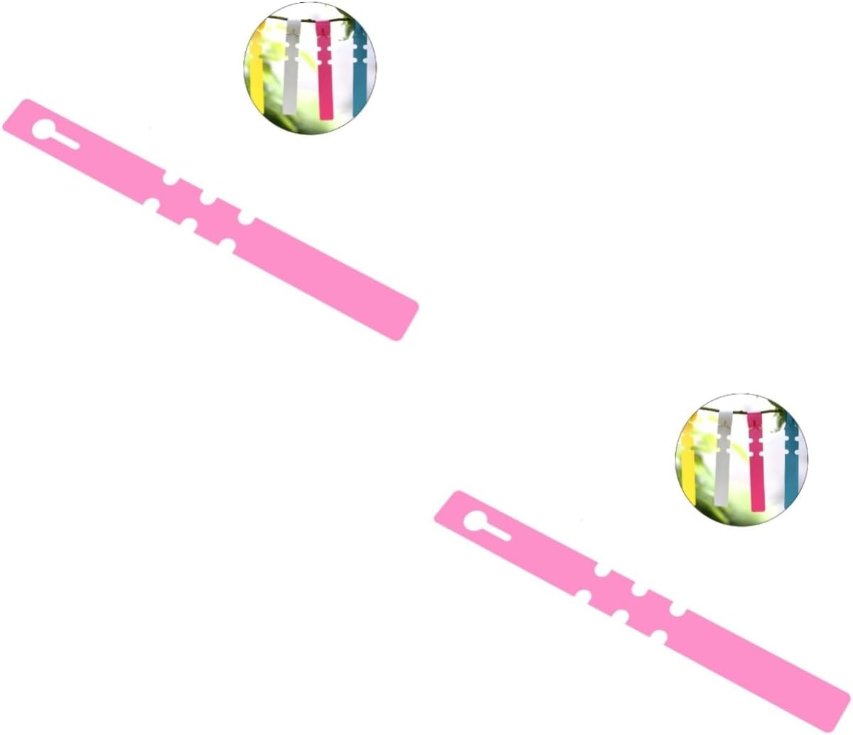 Sosoport 200Pcs Large Plant Tags Plant Labels for Gardening Plastic Markers Vegetable Garden Signs Weatherproof Tags