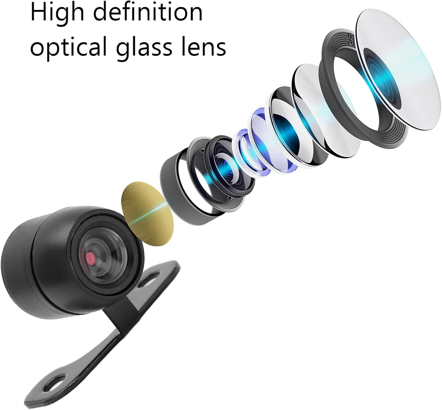 Motorcycle Dash Cam, Full Waterproof 1080P 720P Video Playback Motorcycle Video Driving Recorder Intelligent Parking Protector AHD Dual Transmission 120&deg; Wide Angle Motorcycle image number 6