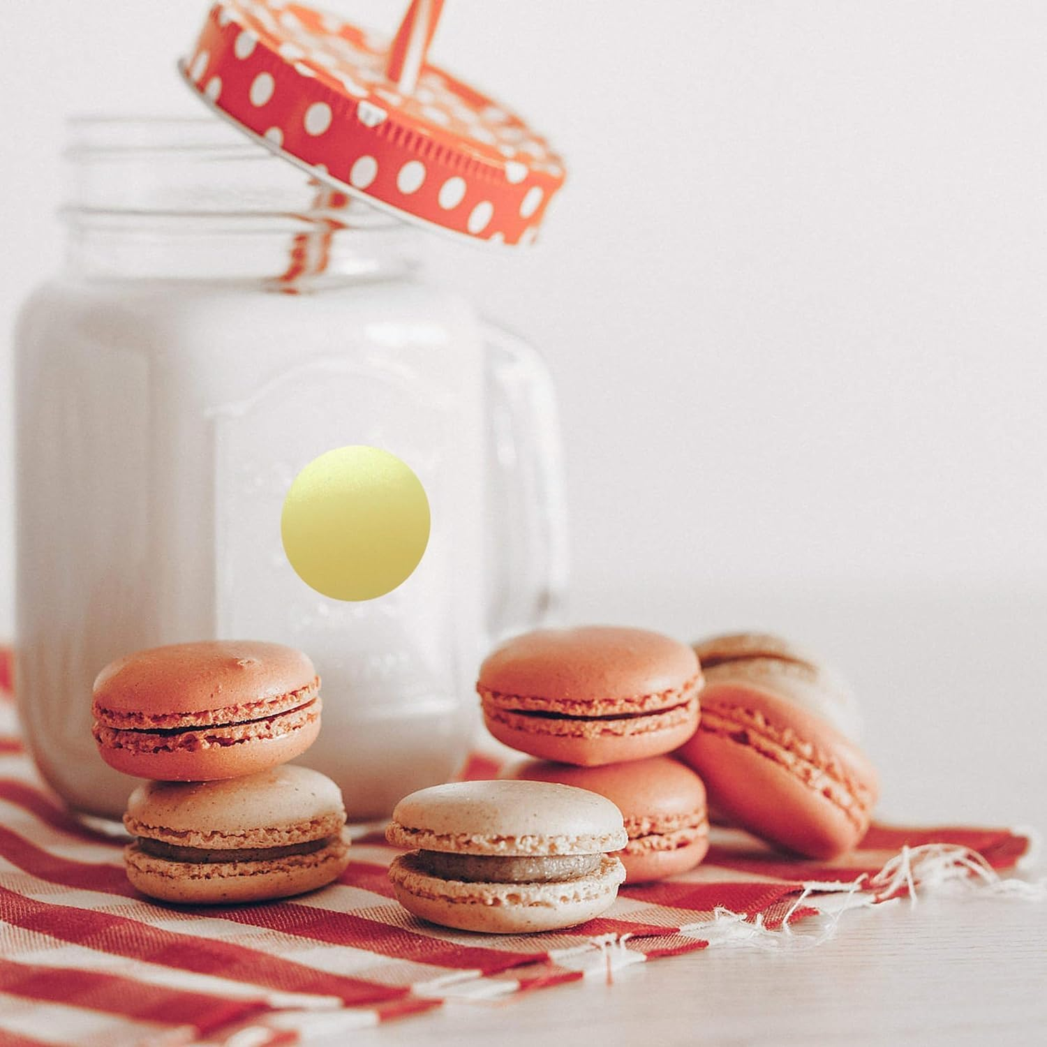 Hybsk Gold Stickers Color Coding Dot Circle Sticker Labels 1 Inch Gold round Stickers 1000 per Roll (Gold) image number 3