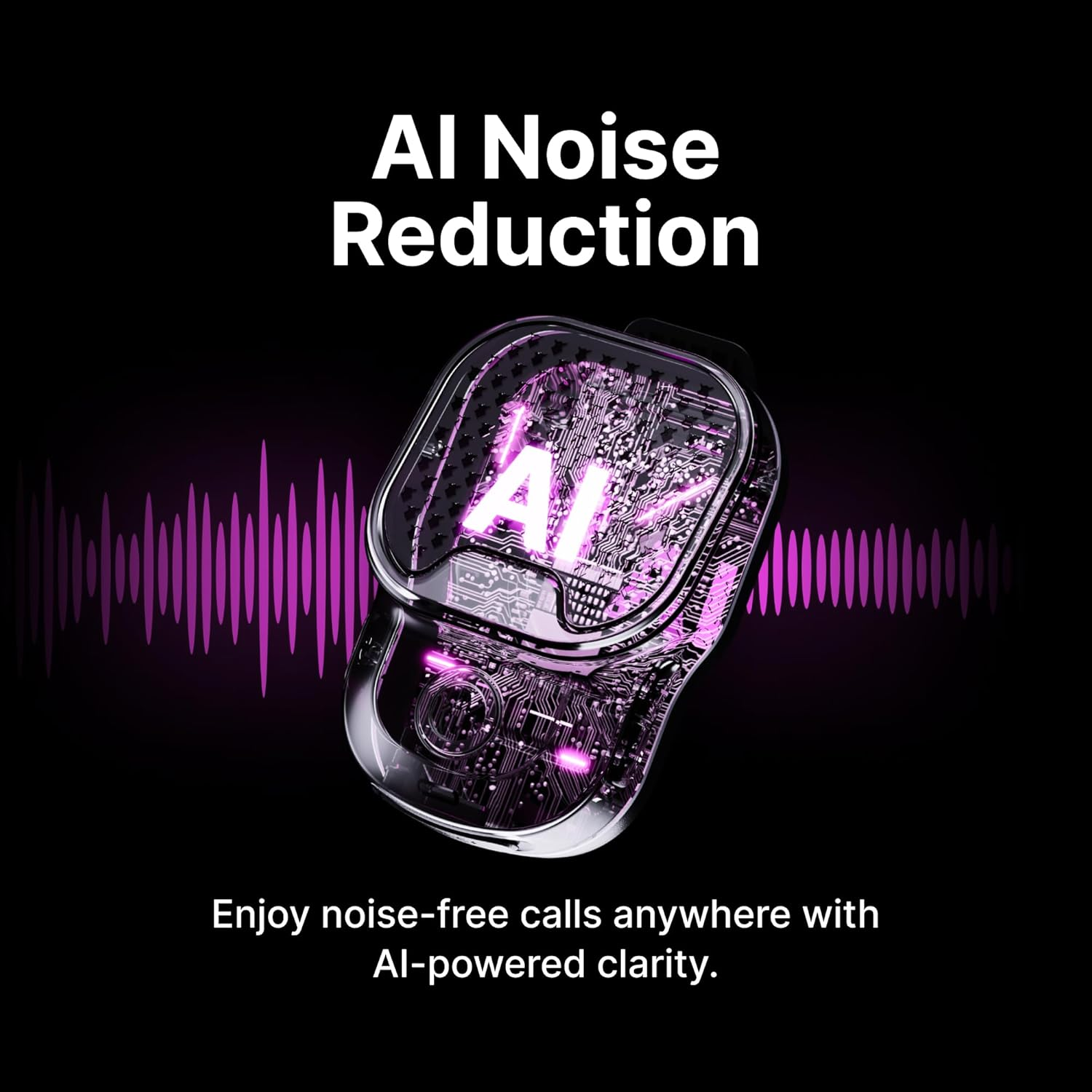 ALECK ROX Wearable Bluetooth 5.3 Speaker &ndash; 32H Playtime Clip-On Wireless Portable Speaker, IPX7 Waterproof, ENC Mic for Crystal-Clear Calls, ROX Duo Mode for Stereo Sound, Jobsite Tough Design image number 3