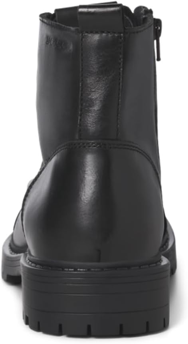 JACK & JONES Men'S Jfwtremor Leather Boot Sn Lace-Up Ankle Boots image number 4