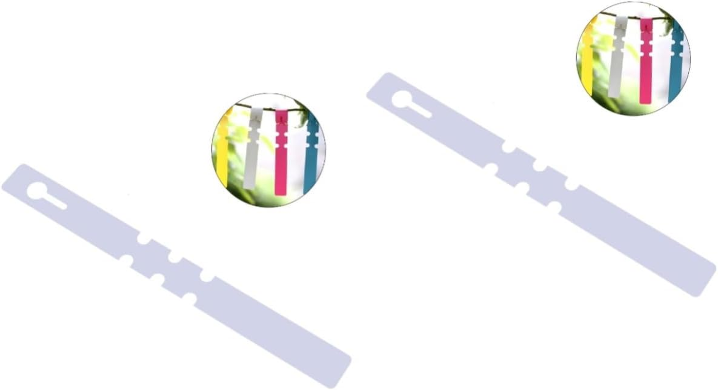 Sosoport 200Pcs Large Plant Tags Plant Labels for Gardening Plastic Markers Vegetable Garden Signs Weatherproof Tags