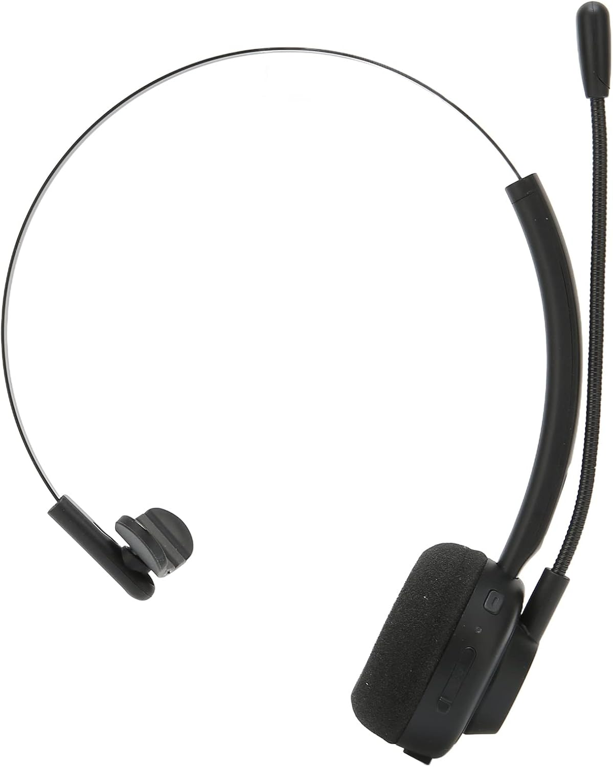 Annadue Trucker Bluetooth Headset with Microphone, Wireless On-Ear Headphones with Noise Cancellation, up to 60 Hours Working Time, for Skype, Mobile Phone, Computer, Office, Home, Call Center