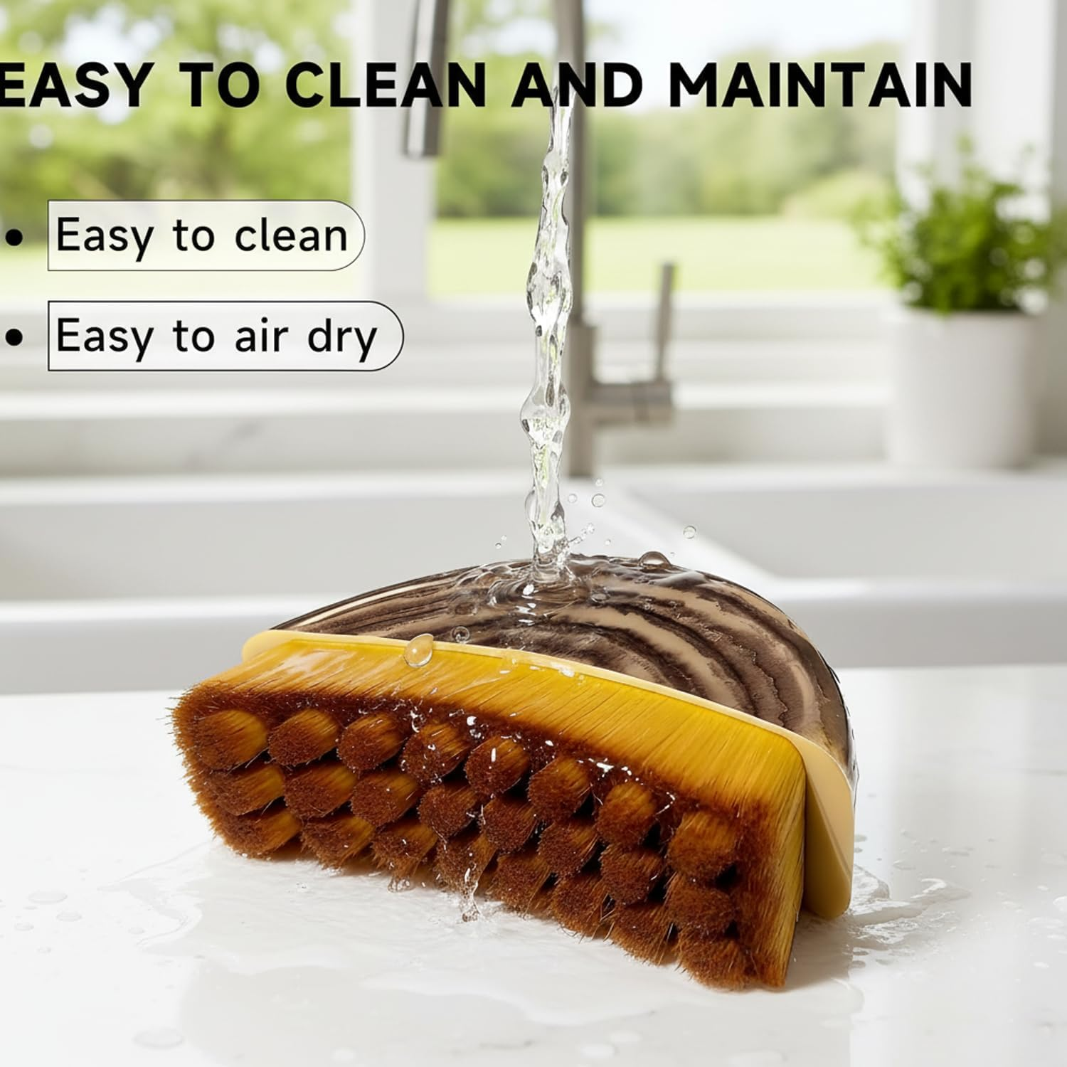 2 Pack Lymphatic Contour Face Brush, Curved Facial Lymphatic Drainage Massager, Natural Makeup Brushes with Durable Soft Bristle,Hypoallergenic Ergonomic Facial Cleansing Brush for Sculpting image number 4