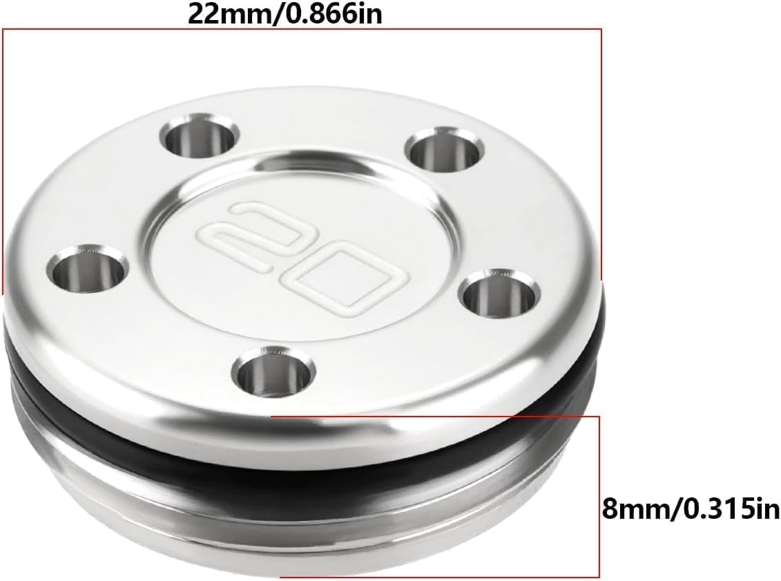 Liyquint 2PCS Golf Putter Weights (10G/15G/20G) - Compatible with Scotty Cameron Select, Golo, Futura, Phantom Putters | Adjustable Club Head Weights for Enhanced Swing Balance & Performance image number 1