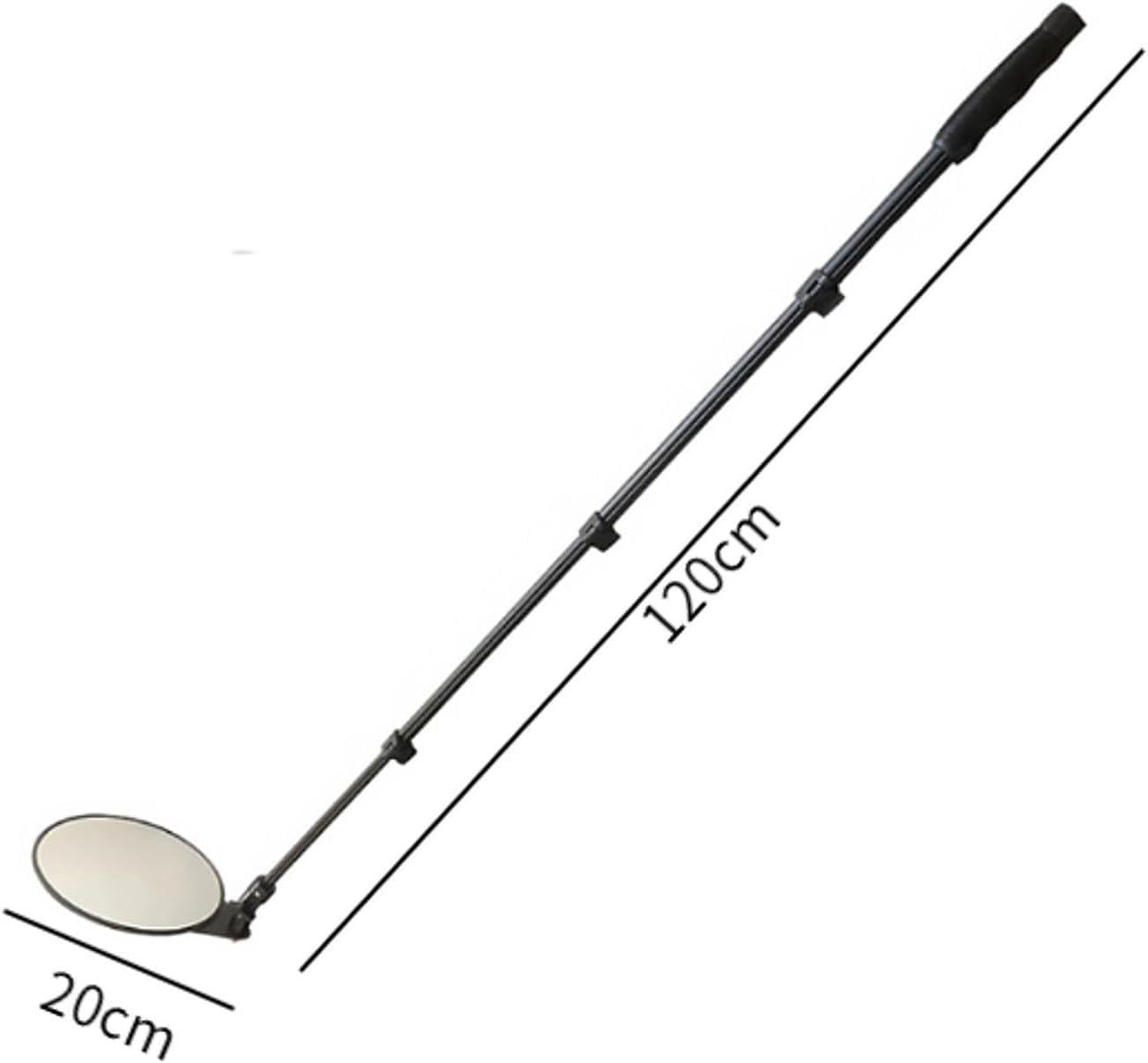 Under Vehicle Inspection Mirror Telescopic Security Check Multifunctional under Car Mirror for under Car Truck Equipment image number 1