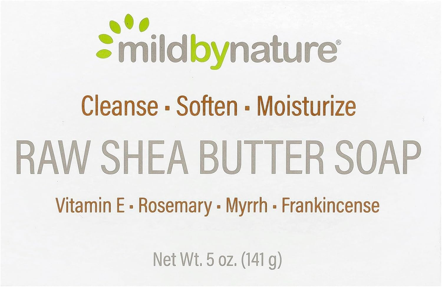 Mild by Nature Raw Shea Butter Bar Soap, 5 Oz (141 G) image number 1