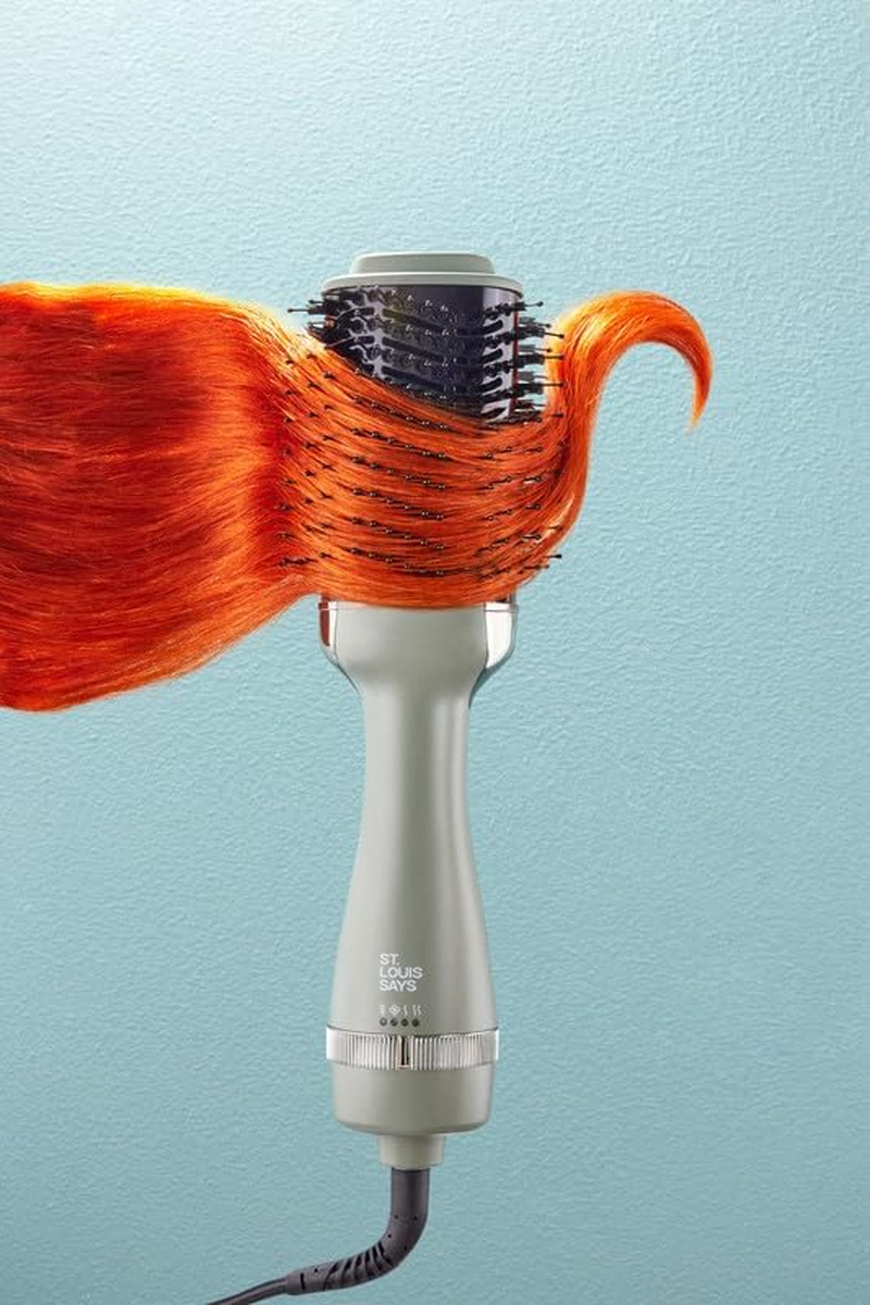 Blow Out Brush &ndash; Salon-Quality Hair Styling Tool with Dual Bristles & Blow-Dry Functionality &ndash; Create Voluminous, Smooth Hair at Home image number 1