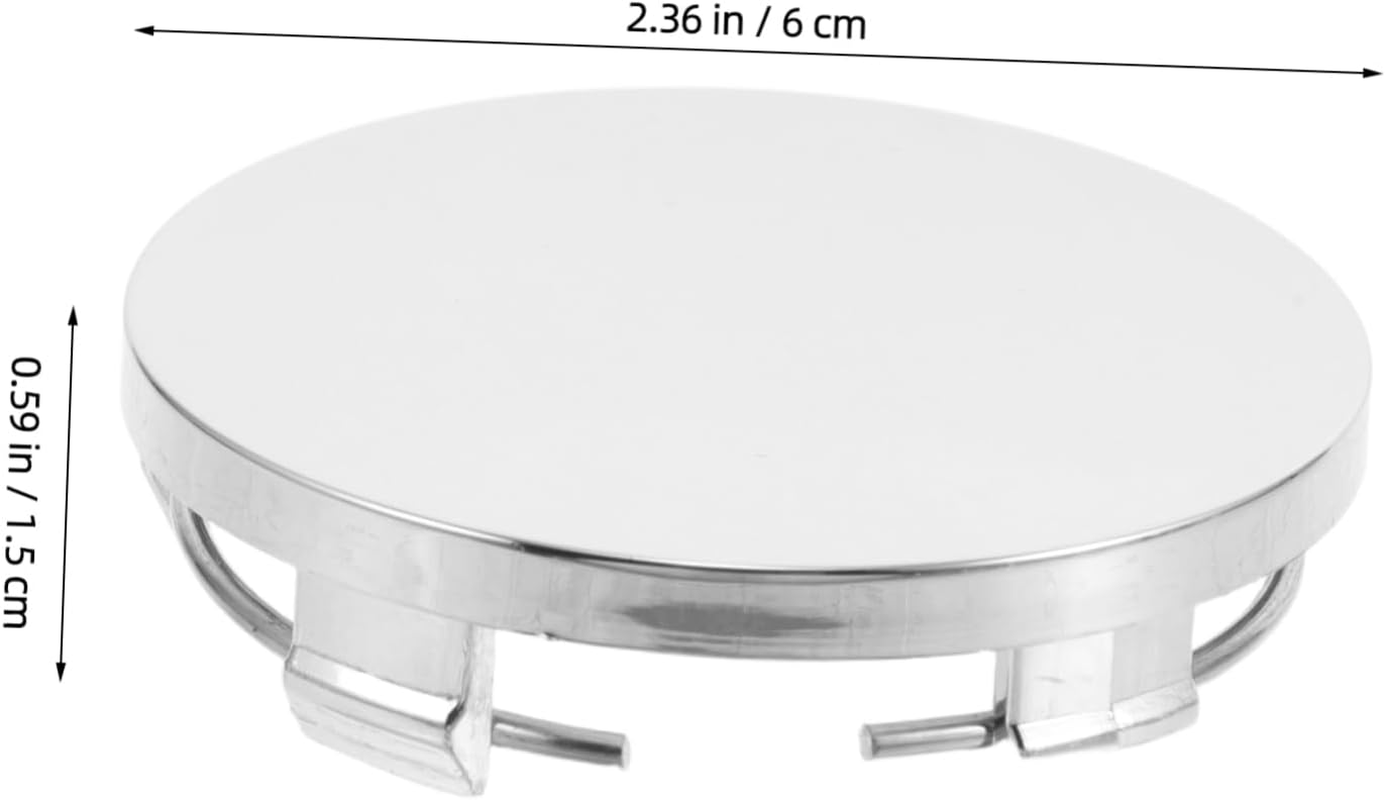 Mikinona 4 Pcs Wheel Center Caps Durable Automotive Rim Hub Covers Easy Installation for Car SUV Truck Rv Protective Barrier against Dirt Damage image number 1