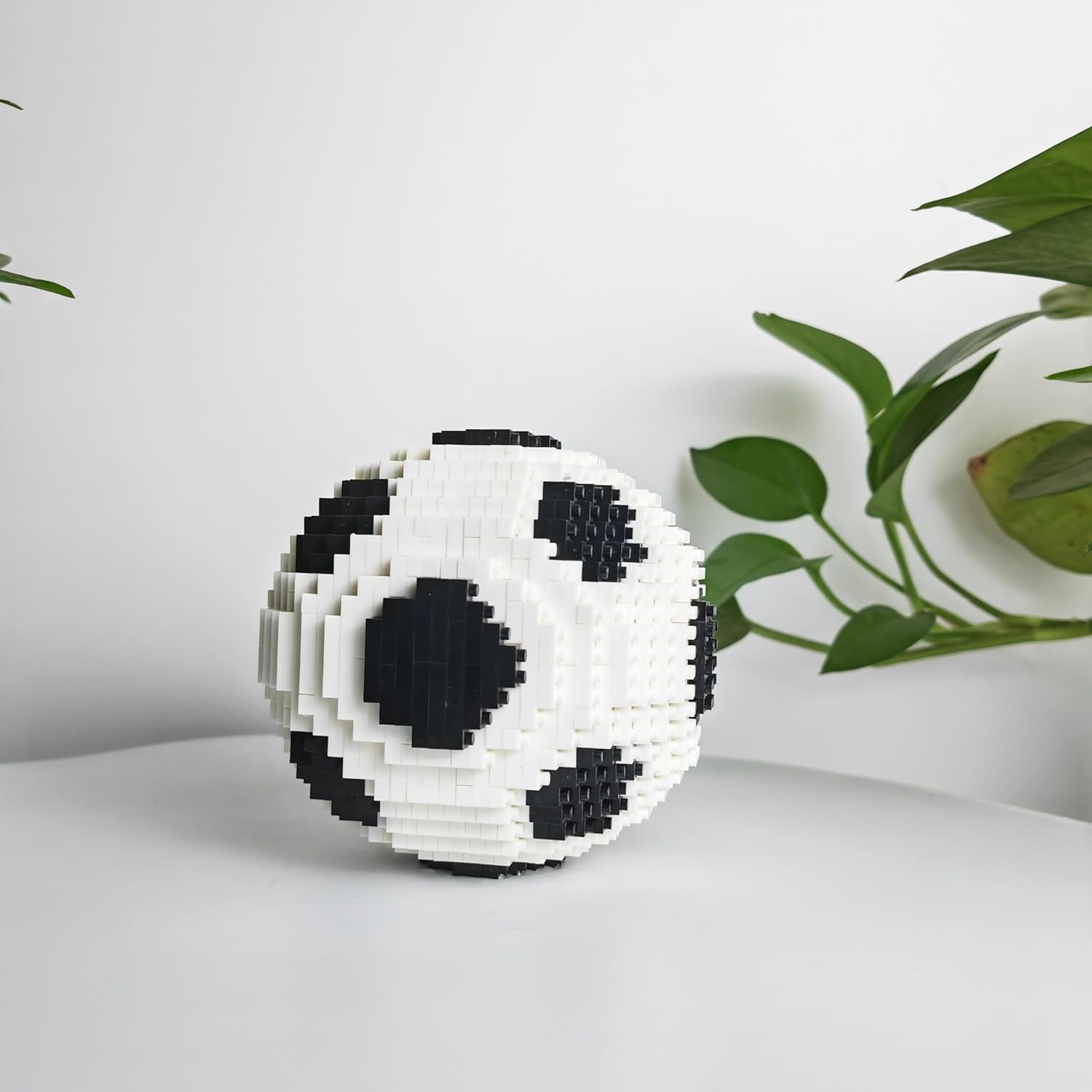 STEM Projects for Kids Ages 8-12,850Pcs Basketball Building Blocks Set,Football Building Blocks Set,Gifts for 8-14 Year Old Teen Boys Girlsdecorations Gift (White & Black Football)