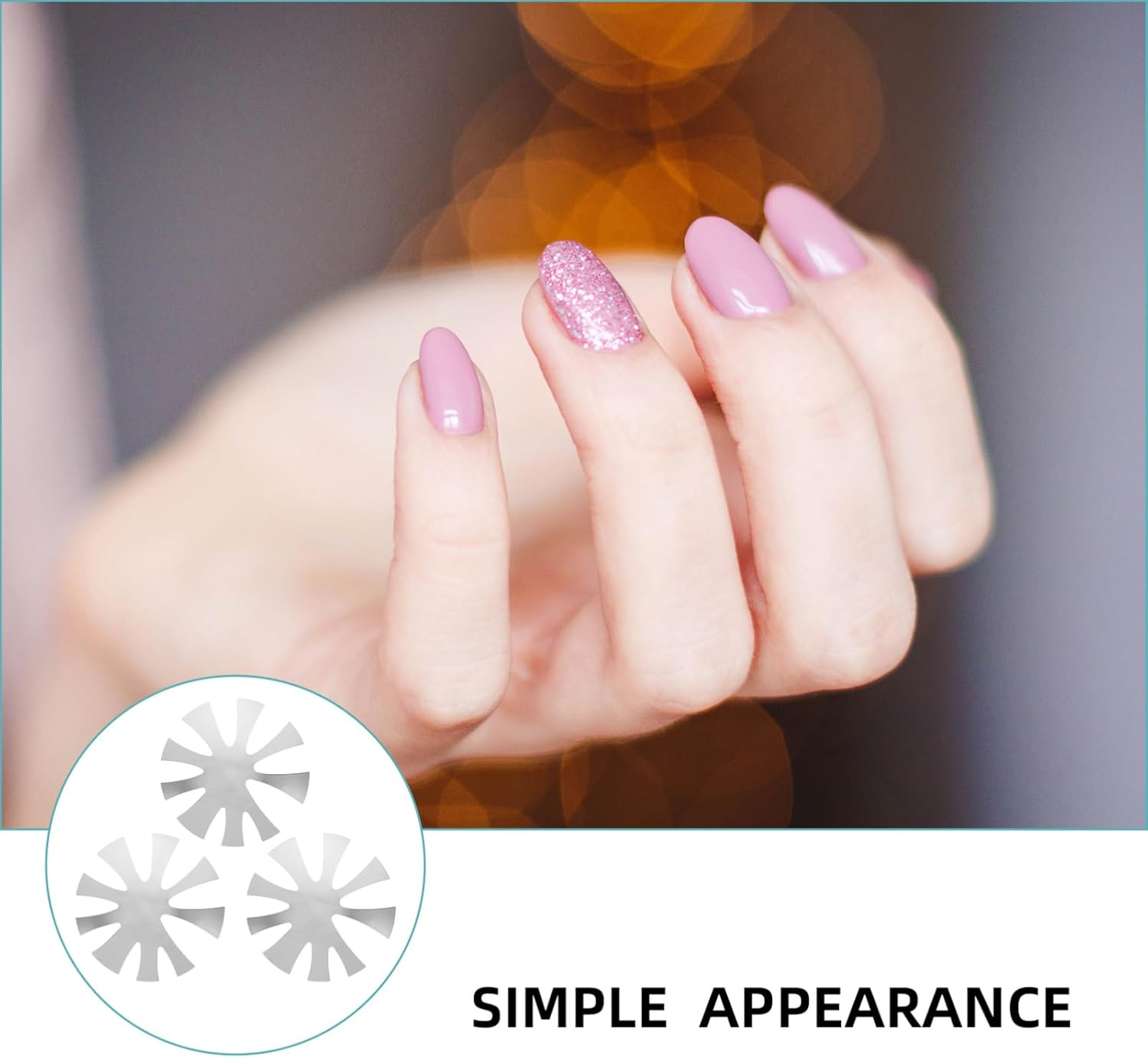 3Pcs French Manicure Steel Plates Nail Art Line Plate Professional Nail Cutter Module Sturdy Trimmer Template for Salons image number 1