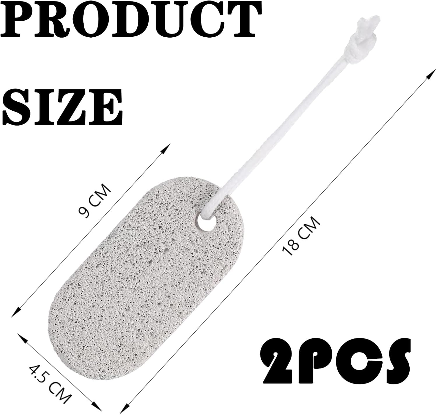 Pack of 2 Pet Teeth Grinding Stone Mineral Molar Stone for Rabbits Squirrel Hamster Chinchilla Rats Other Small Pets Calcium Chew Toy Small Animal Toy Accessories Toy image number 1