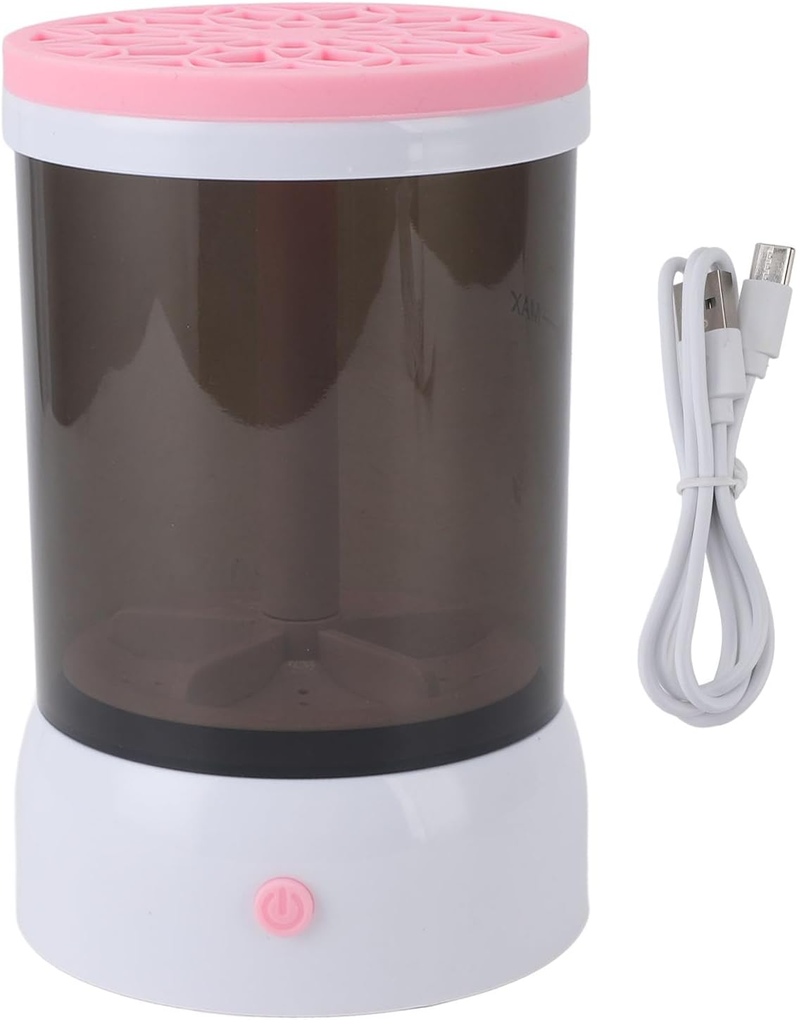 Cosmetic Supplies Cleaner Machine, Portable ABS PC and Silicone Quick Dry Makeup Brush Cleaner for Home image number 6