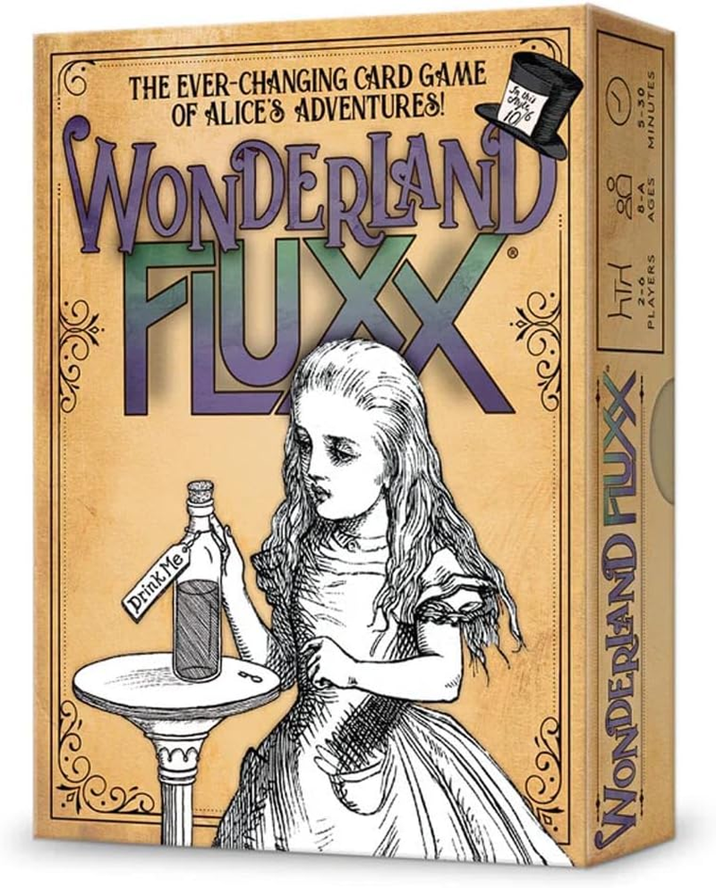 Looney Labs Fluxx Wonderland Card Game, Multicolour