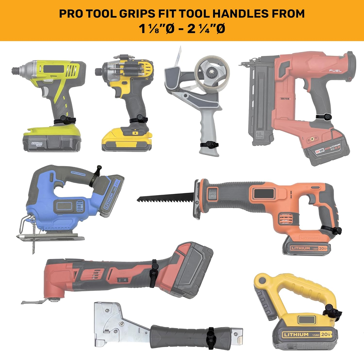 SPIDER Tool Holster Pro Tool Kit - 12 Piece Kit for Storing and Organizing Tools image number 2