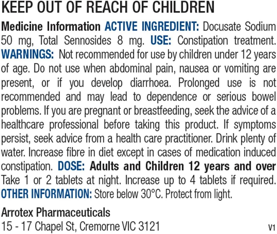 Chemists' Own Laxative with Senna 200 Tablets image number 1
