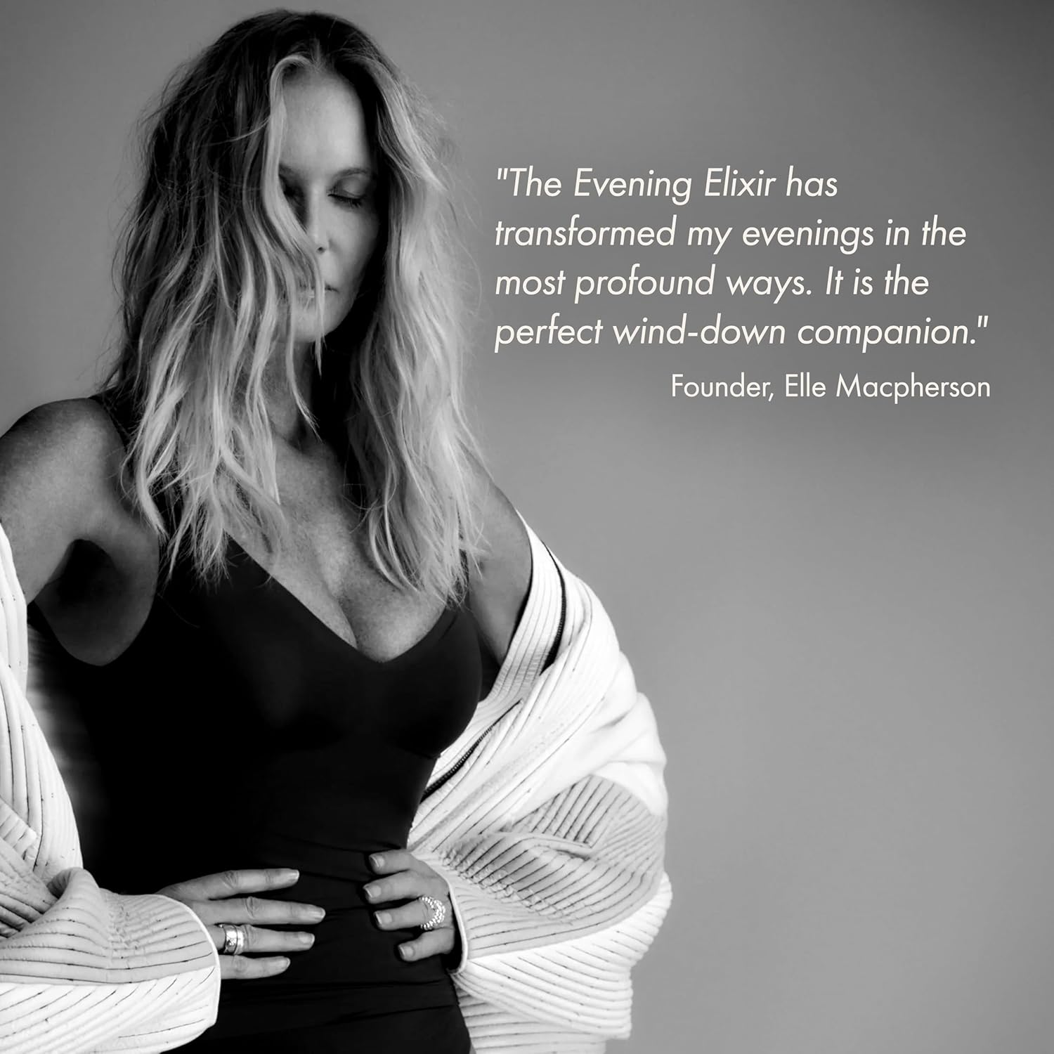 Welleco the Evening Elixir, Vegan Healthy Hot Chocolate Beauty Drink Mix, with Magnesium & Vitamin C Powder Supplement for Sleep, Collagen & Skin Glow, Low Calorie, Dairy-Free, 150G