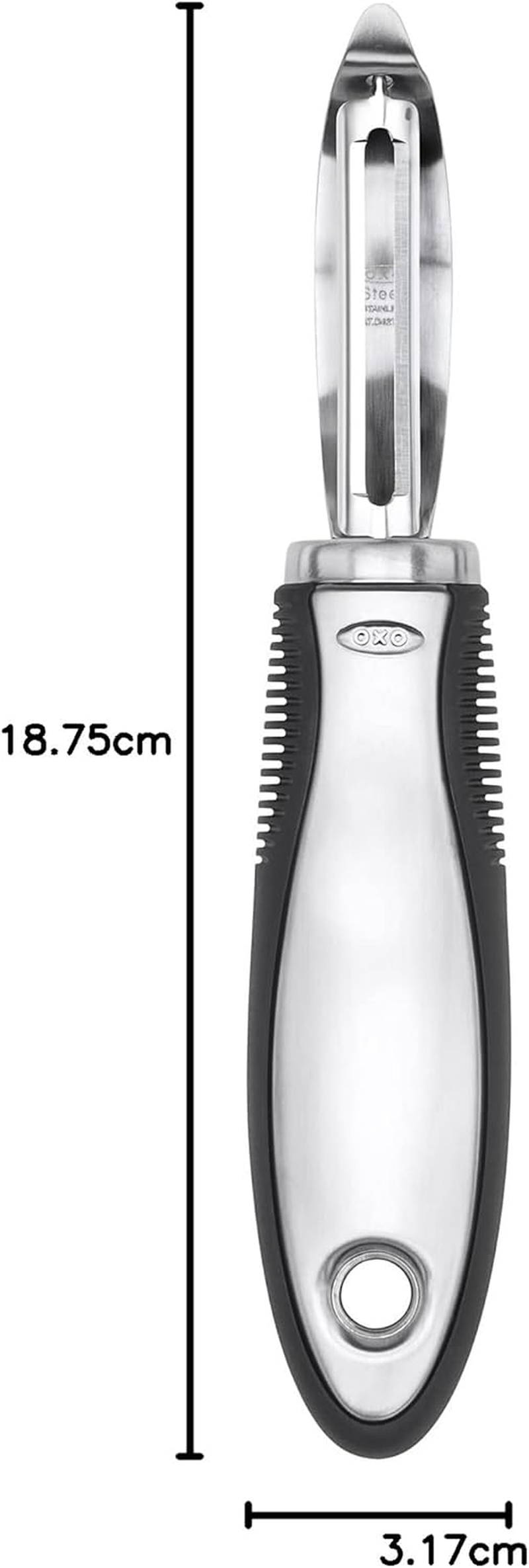 OXO Good Grips Steel Swivel Peeler, 1 Ea, (50081) image number 6