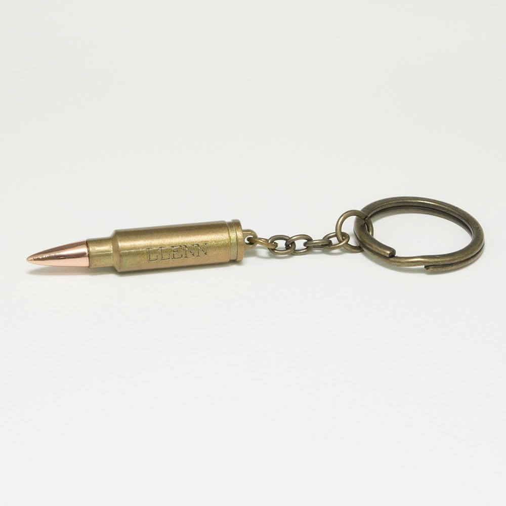 Sword Art Online Alternative Gun Gale Online GGO LLENN 5.7X28Mm Bullet Metal Keychain image number 1