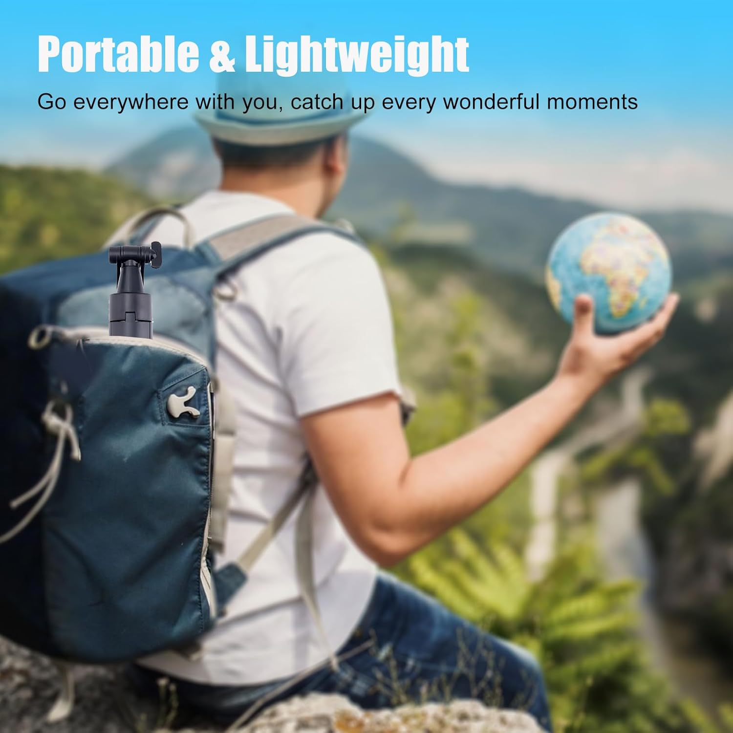 65" Cell Phone Selfie Stick Tripod,Smartphone Tripod Stand All-In-1 with Integrated Wireless Remote,Portable,Lightweight,Extendable Phone Tripod for 4''-7'' Iphone and Android (65&lsquo;&rsquo;)