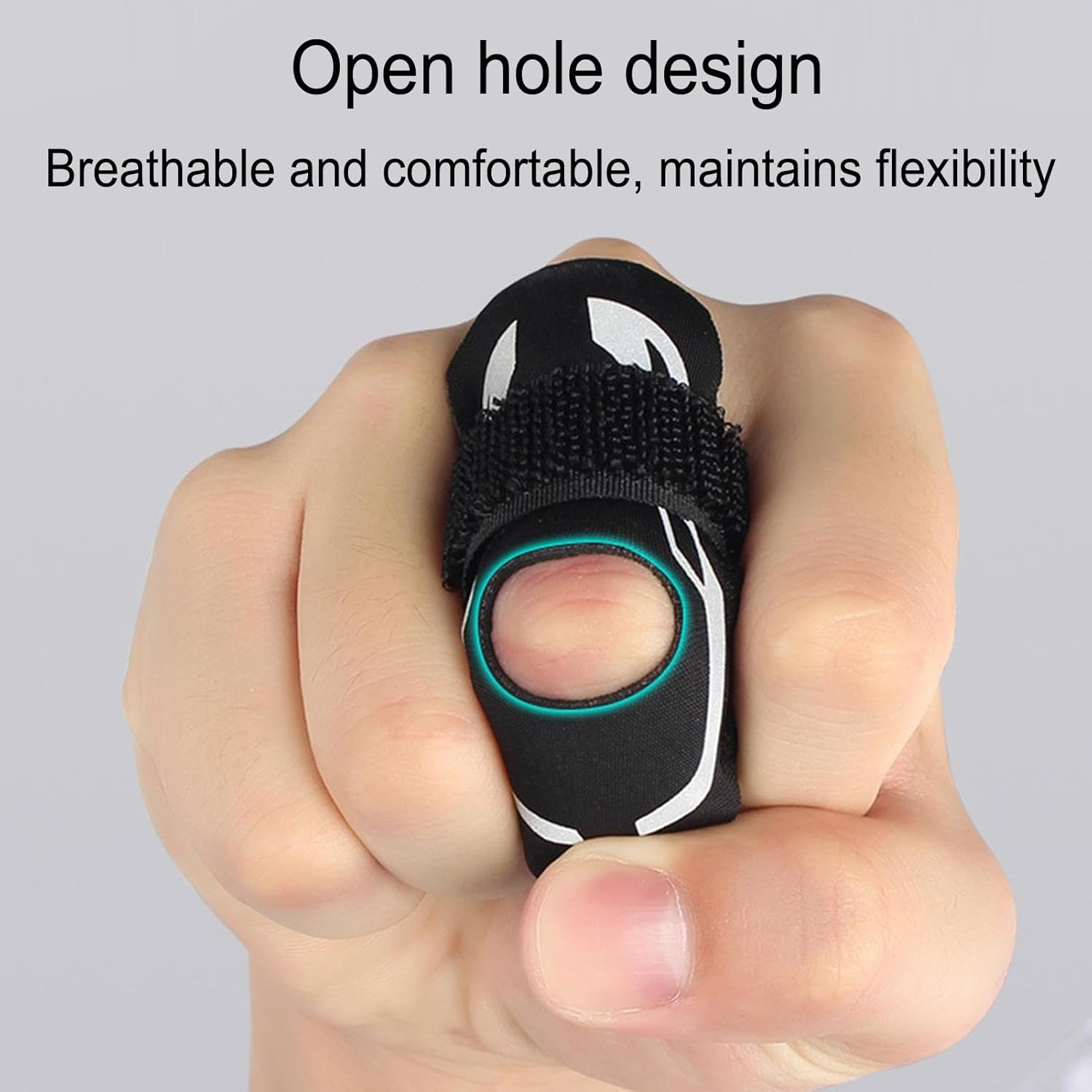 2Pcs Joint Finger Covers, Joint Protection Sleeves and Splints - Basketball Sports Pad Bandage Finger Stabilizer Support, Reusable for Basketball, Tennis, Baseball, Volleyball,Cricket,Rugby image number 5