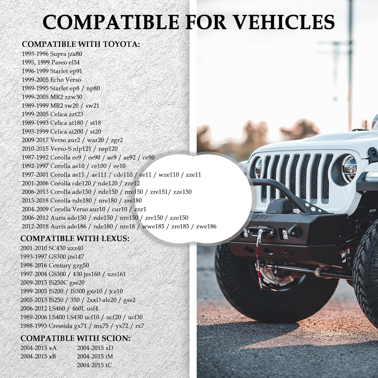 Stacool 4PCS Car Brake Pedal Stop Pad OEM# 90541-06036, Push Button Switch, Manual Operation, Black image number 3