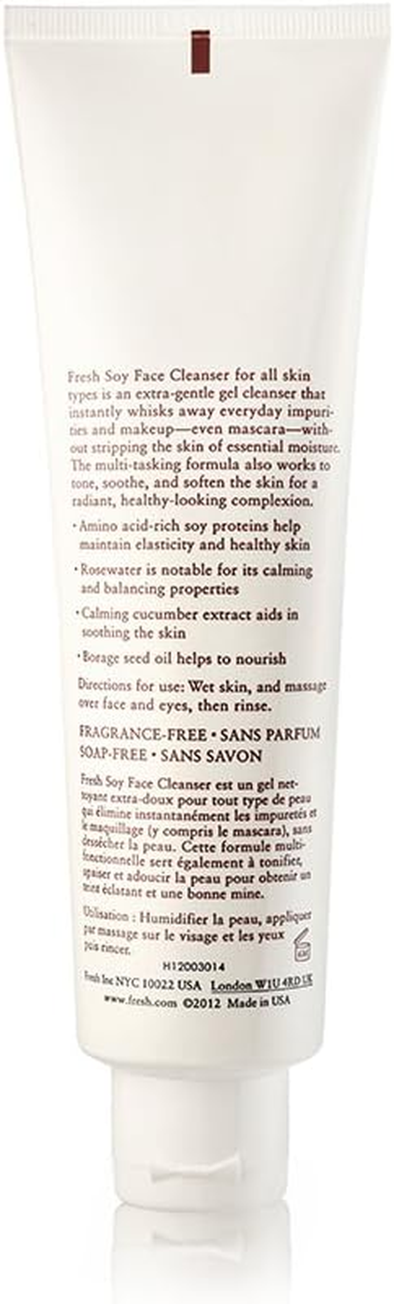 Soy Face Cleanser by Fresh for Women - 5 Oz Cleanser