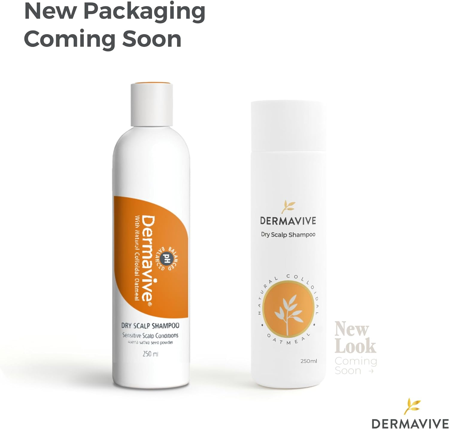 Dermavive Dry Scalp Shampoo, 250Ml - Medicated Dandruff Control, Ph-Balanced Shampoo, Gentle Relief for Dry, Itchy, Irritated Scalps