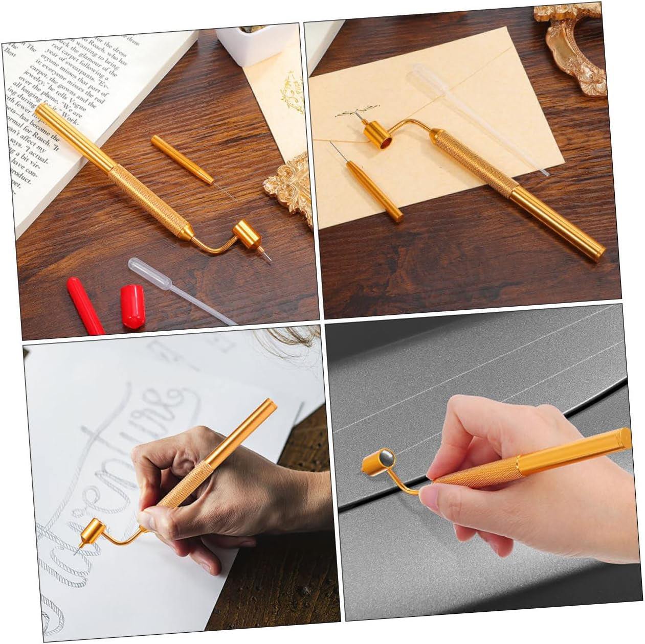 2 Sets Car Paint Scratch Repair Pen Automotive Paint Pen Suitable for Cars and Trucks