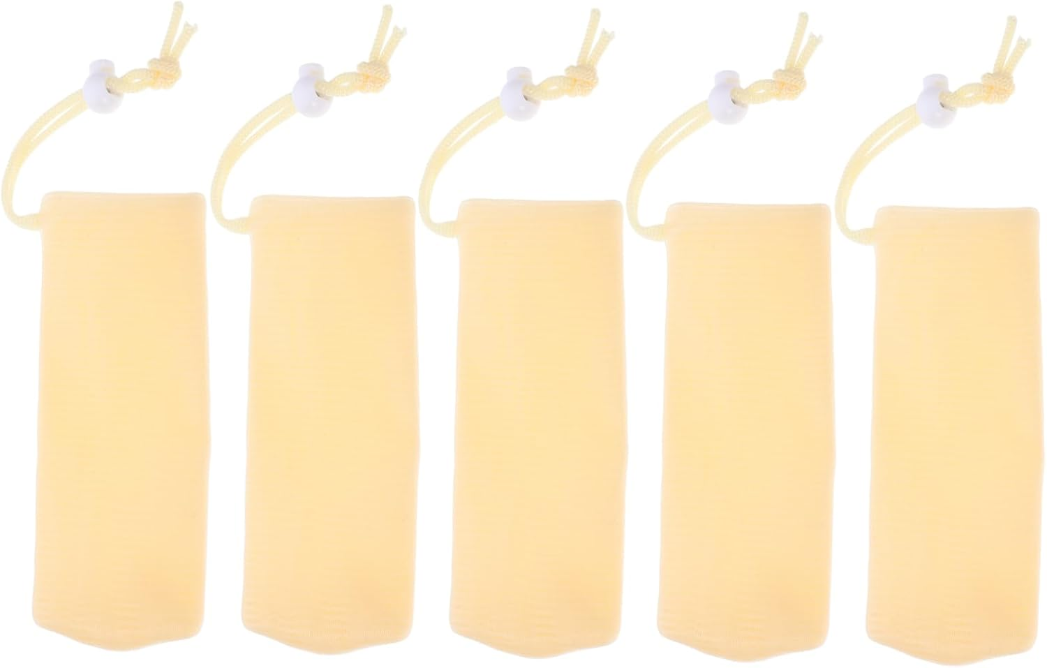 Healeved 5Pcs Multi- Accessory Soap Bags for Soap Bars Bar Pouch Foaming Pouch Lightweight Portable image number 4