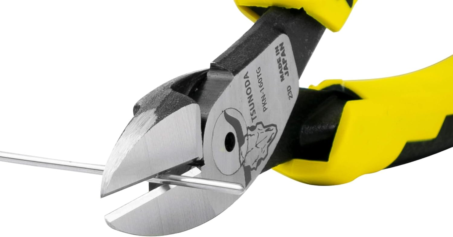 Tsunoda PKN-160TG Power Hard Wire Nipper, 6.3 Inches (160 Mm) image number 4