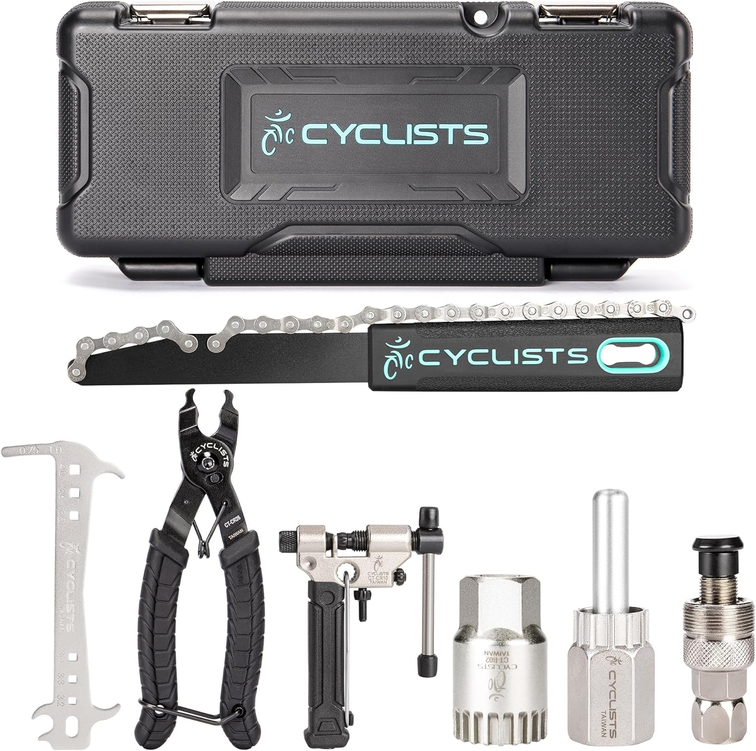 7 Piece Bike Tool Kit - Bike Tools Maintenance Repair Kit - Mountain/Road Bike Bicycle Repair Tool Kit with Storage Case image number 3