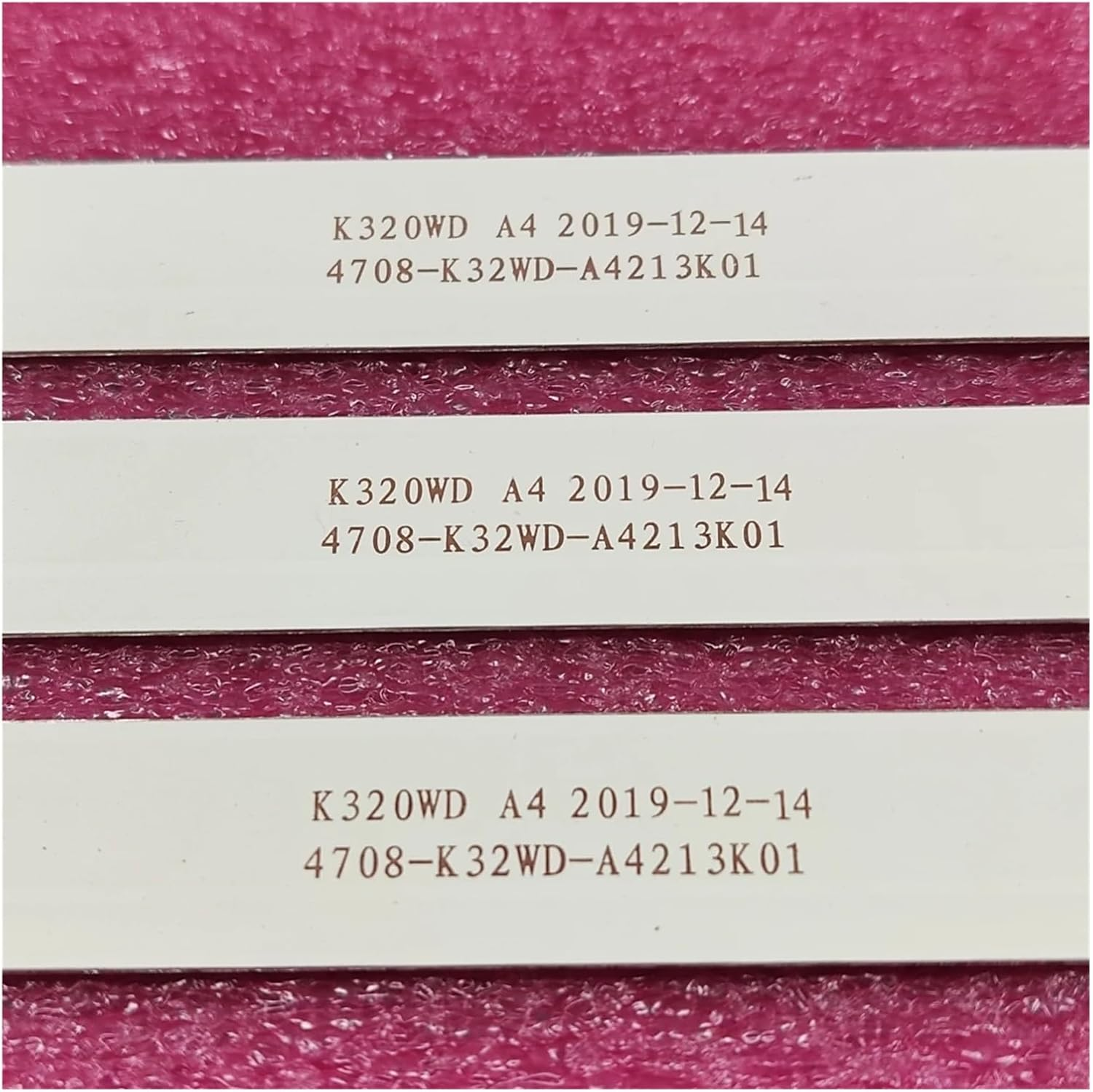 3PCS New TV Lamps LED Backlight Strips for D.-AEWOO L32R630VKE HD TV Bars Kit LED Bands 4708-K320WD-A4213K01 KB-6160 K320WD Rulers (Color : 3 Pieces for 1TV) - 15 Pieces For 5Tv image number 3