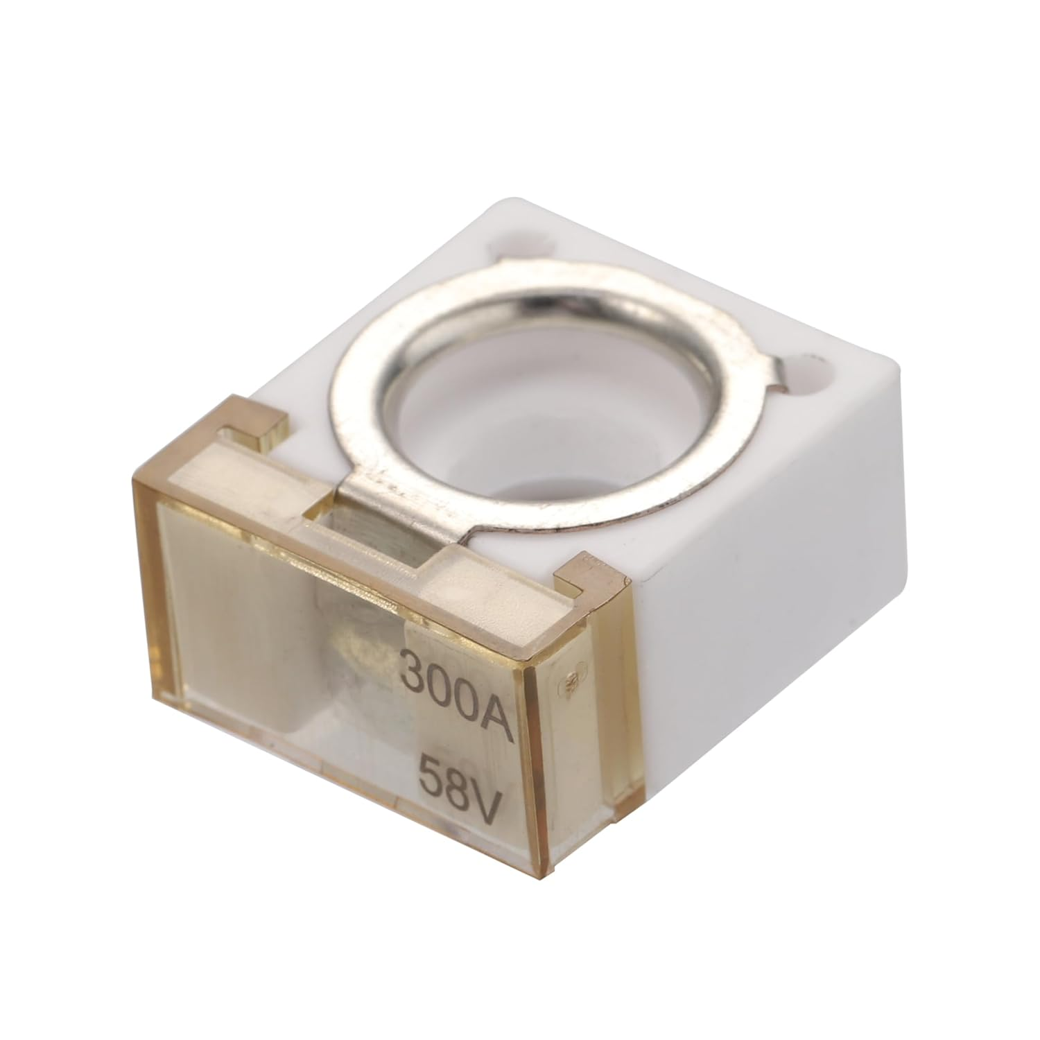 X AUTOHAUX 1 Set 300A Battery Fuse Terminal Fuse Block Kit Fuse Max Voltage 58V for Car Marine Boat RV image number 2