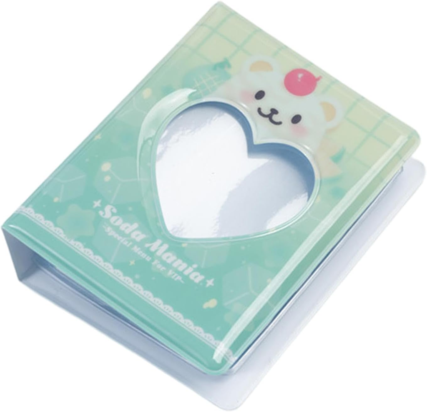 Colaxi 3 Inch Photocard Holder Book, Mini Photo Album, Mini Picture Album Collectbook Photocard Binder, Binder Photocard for Game Cards Train Ticket, Style B - Style C image number 6