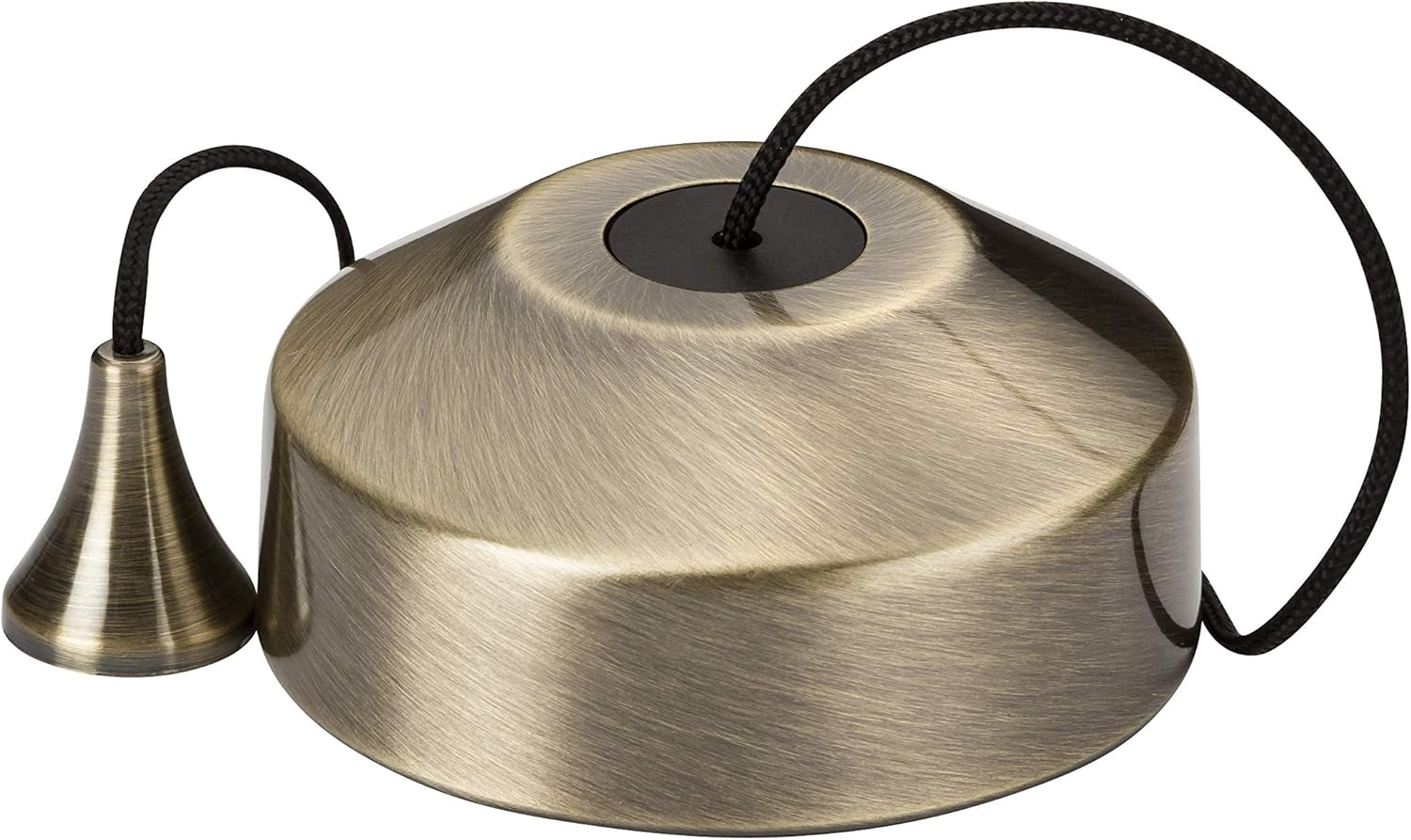 Knightsbridge 8300AB 2 Way Pull Cord Light Switch in Antique Brass, 36.0 Mm*74.0 Mm*74.0 Mm image number 2