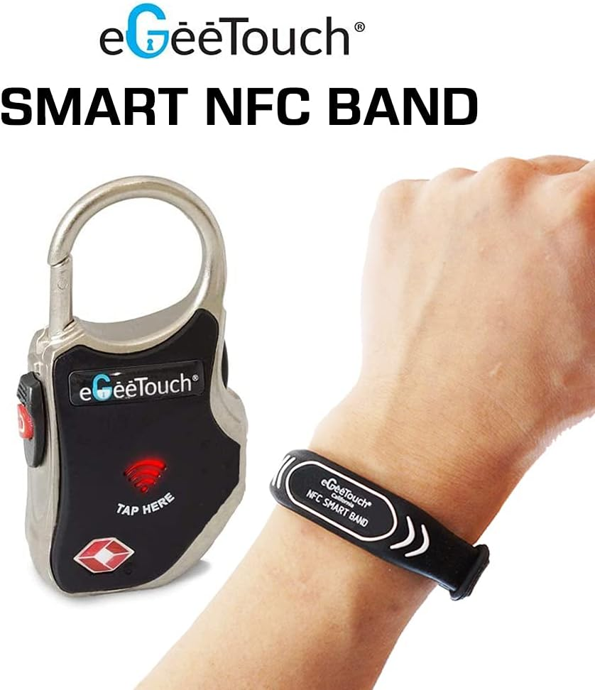Egeetouch NFC for All Egeetouch Smart Locks (2 Wristbands) image number 3