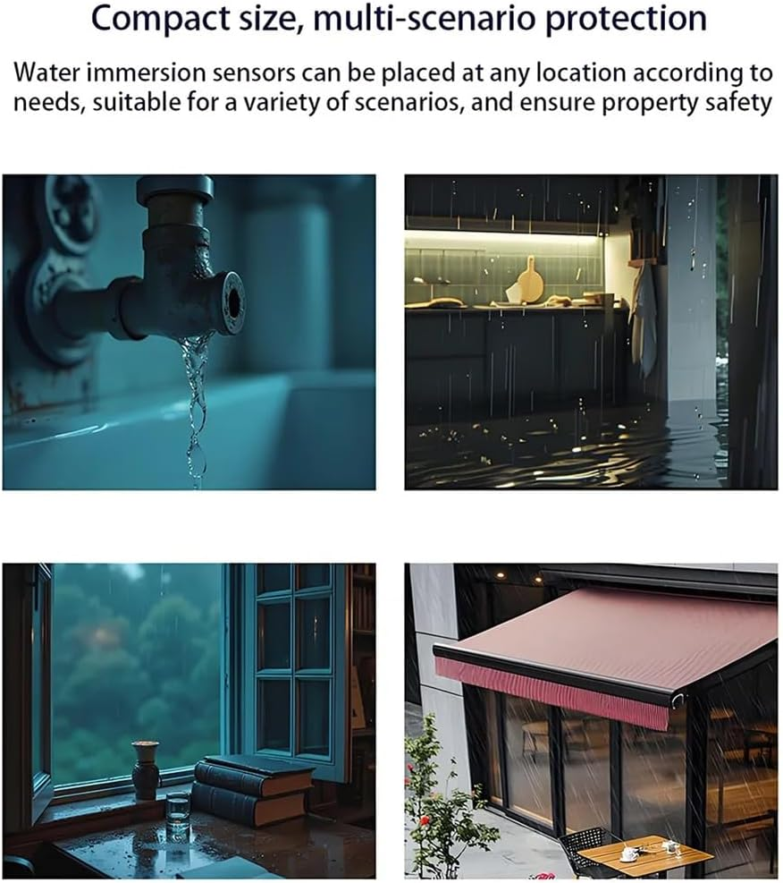 Zigbee Smart Rain Sensor for Outdoor Wireless Rain Detection Waterproof Smart Rain Sensor image number 5