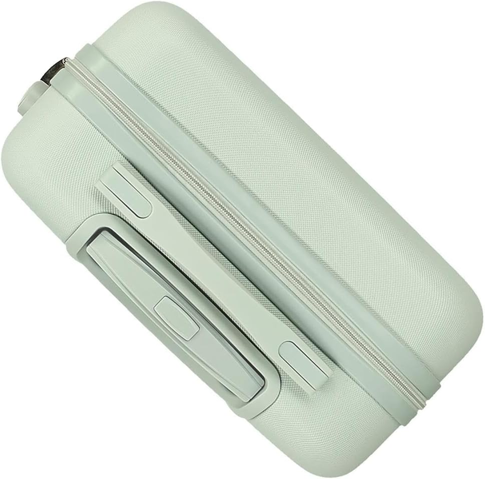 Disney Frozen Arendelle Is Magic Cabin Suitcase Green 38X55X20Cm Hard ABS Combination Lock Side 34L 2Kg 4 Double Wheels Hand Luggage, Green, One Size, Cabin Suitcase, Green, One Size, Cabin Suitcase image number 5