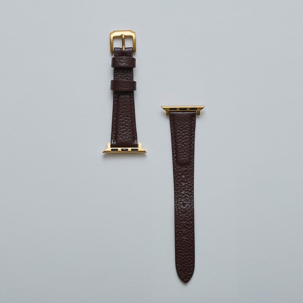 Hashibami Belt for Apple Watch Band G Dark Brown Free image number 2