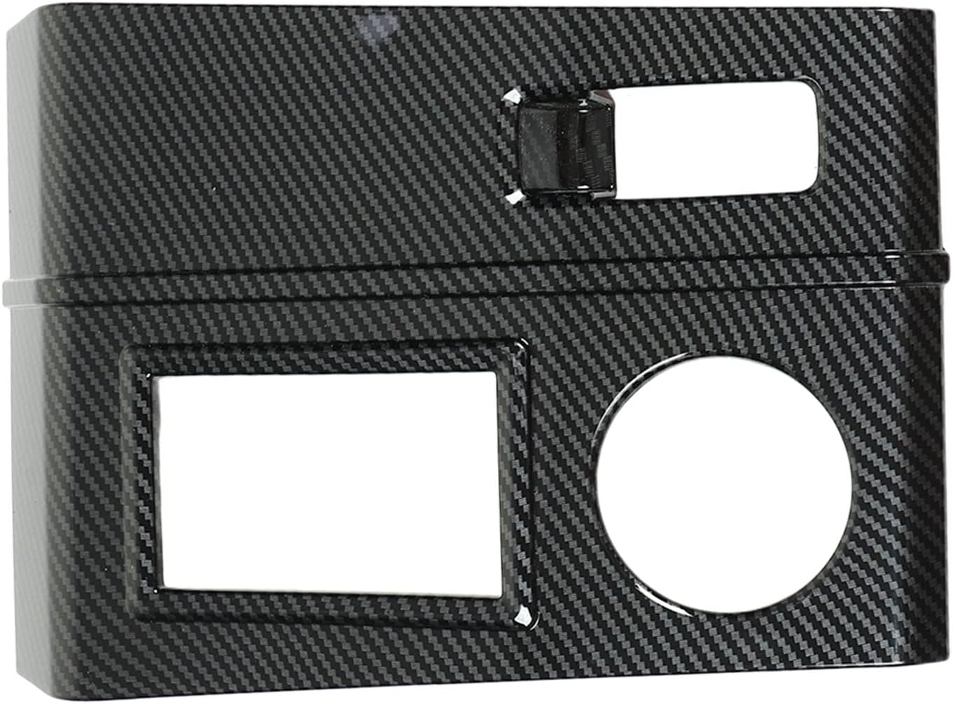 Gear Shift Box Frame Cover for Mitsubishi Outlander 2023, Carbon Fiber Gear Panel Frame Trim, Gear Frame Cover Replacement, Car Interior Center Console Decor Accessories image number 1