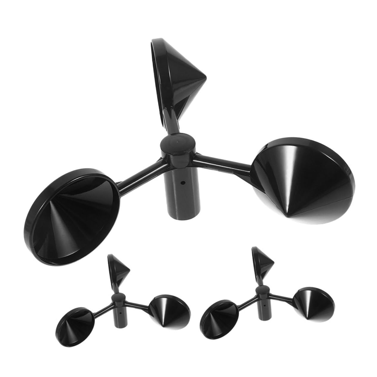 Gadpiparty 3Pcs Wind Speed Anemometer Cups Replacement Kit for Accurate Air Velocity Measurement Portable Handheld Wind Tool for Meteorological HVAC Systems Outdoor Use image number 6