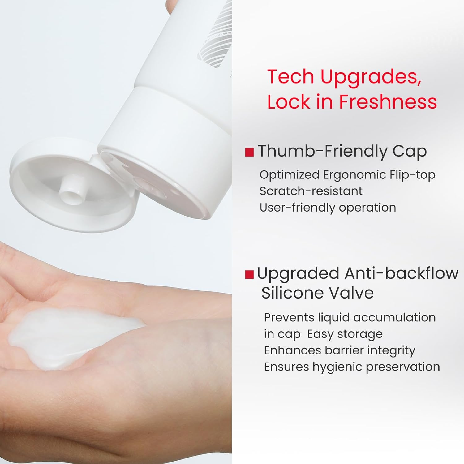 WINONA Facial Cleanser 100G,Sensitiveness Relieving Moisturizing Tolerance-Extreme Cleanser for Sensitive Skin,Soothes Redness & Dryness,Face Wash Foaming with Glycerin & Hyaluronic Acid,Dual Moisture image number 4