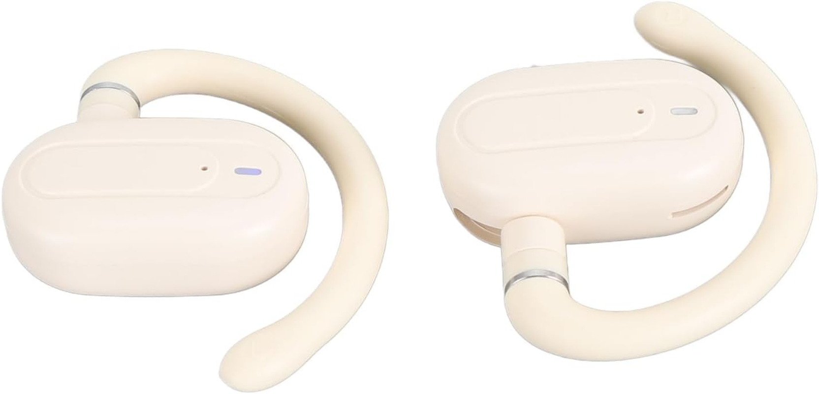 Dpofirs Open Headphones, Wireless, IPX7 Waterproof, with Microphone, for Long Periods of Time during Training [Touch Control] (Warm Yellow) image number 6