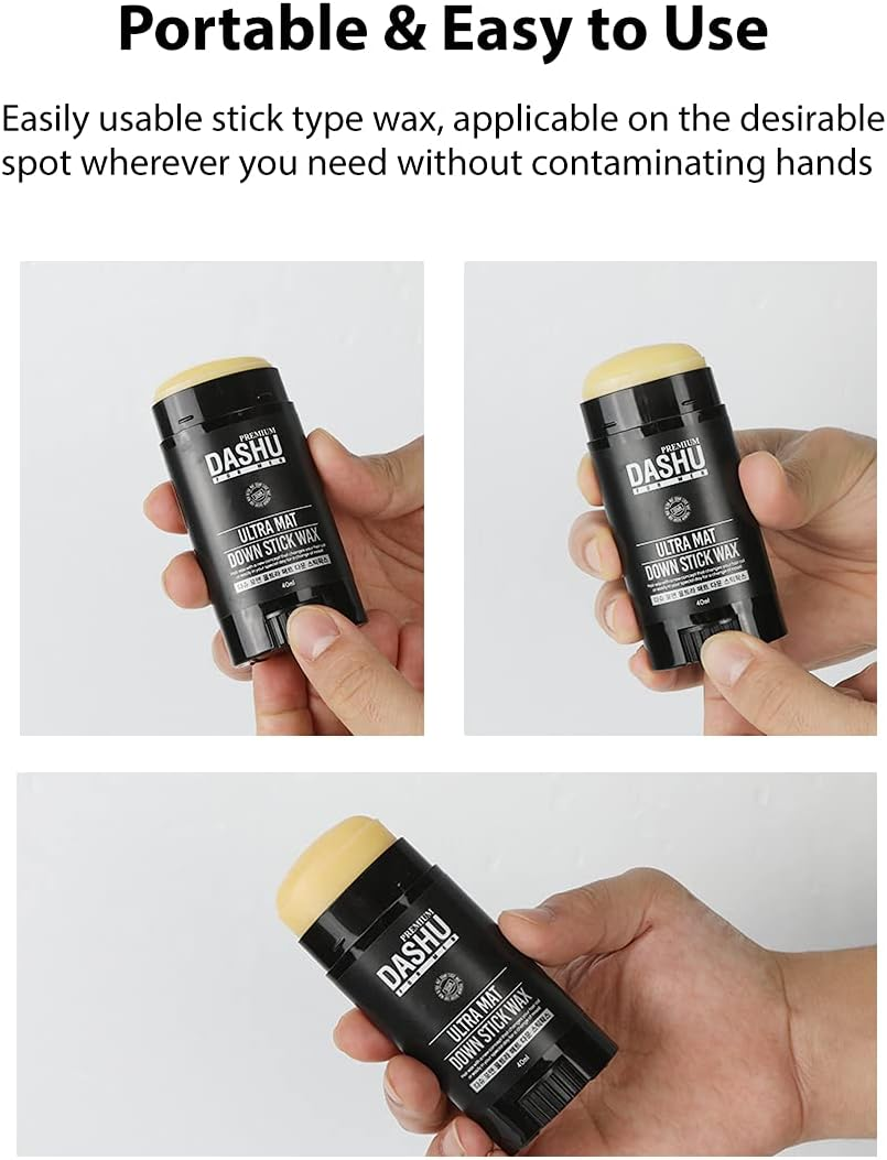 Dashu Premium Ultra Mat down Stick Wax for Men 1.41Oz &ndash; Vitalizing, Moisturizing, Non-Stick image number 1