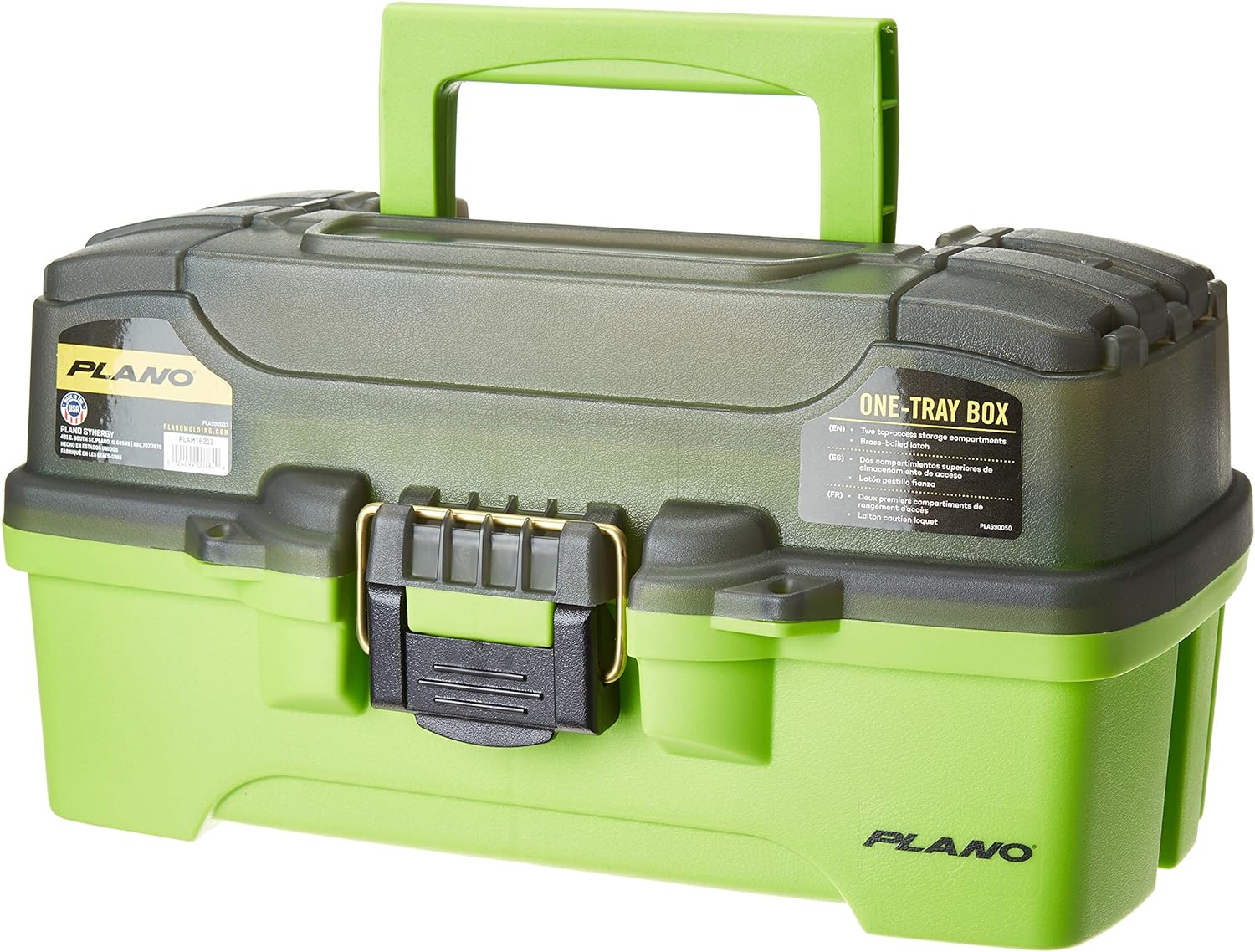 Plano Synergy 620206 Tackle Box, 2-Tray, Blue/White image number 1