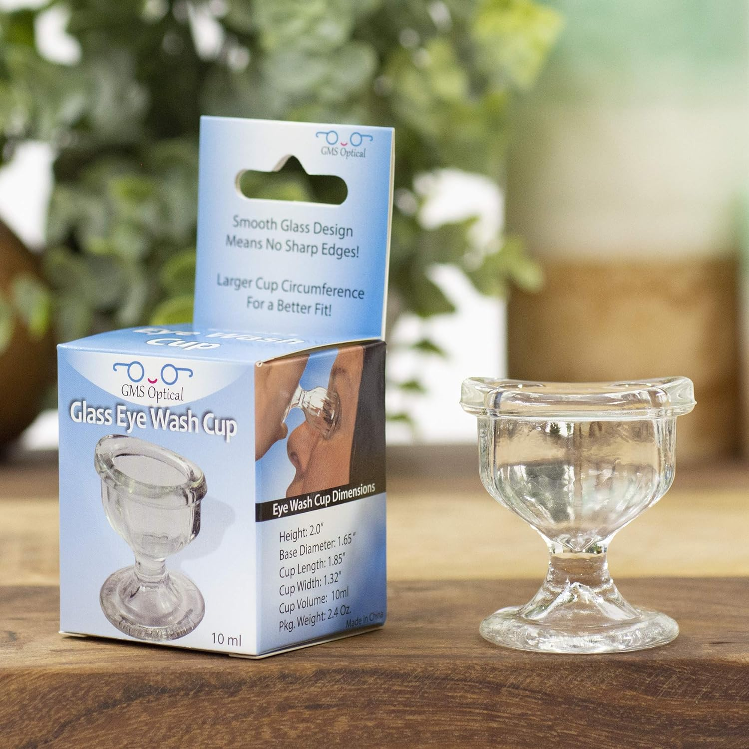 GMS Optical Glass Eye Wash Cup image number 1