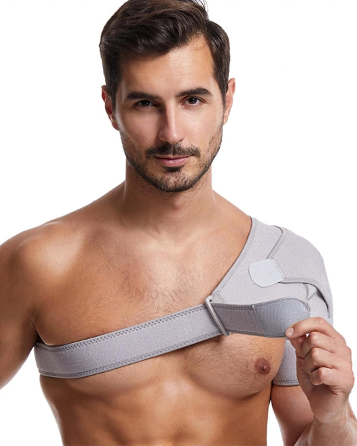 Sport Shoulder Brace Support, Shoulder Brace Adjustable Rotator Cuff Support,Breathableneoprene Compression Sleeve Wrap,Shoulder Brace for Men Women image number 1