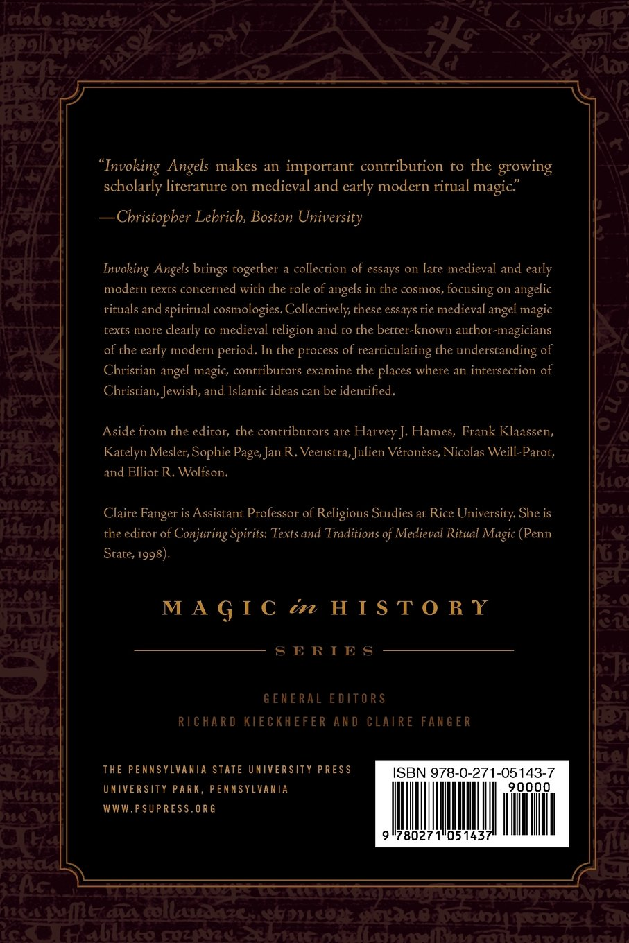 Invoking Angels: Theurgic Ideas and Practices, Thirteenth to Sixteenth Centuries image number 2