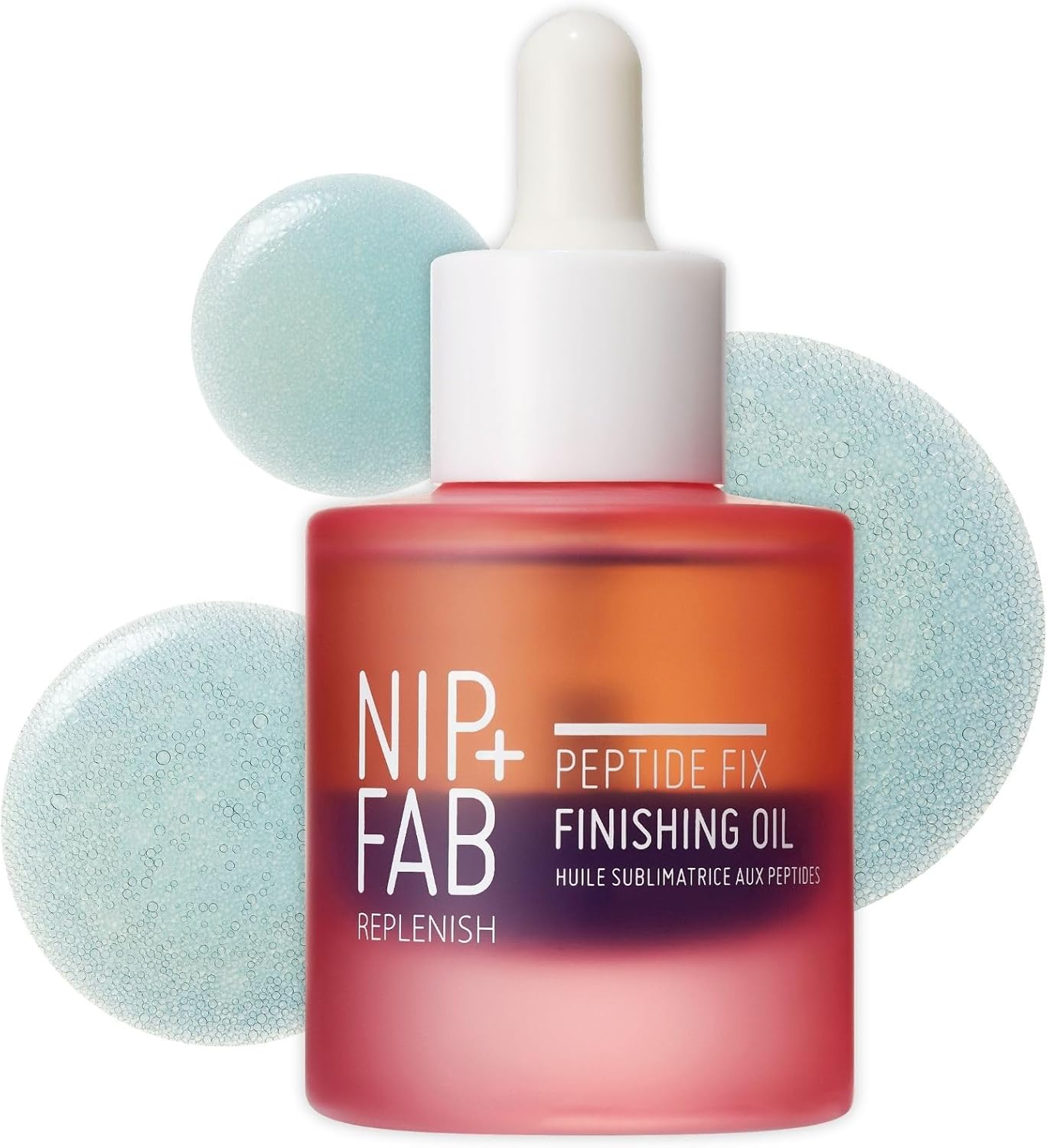Nip+Fab Peptide Fix Finishing Oil 2%, 30 Ml, Perfect Finish for All Skincare Routines, for All Skin Types, Support the Skin Barrier for a Smoother, Firmer-Looking Complexion